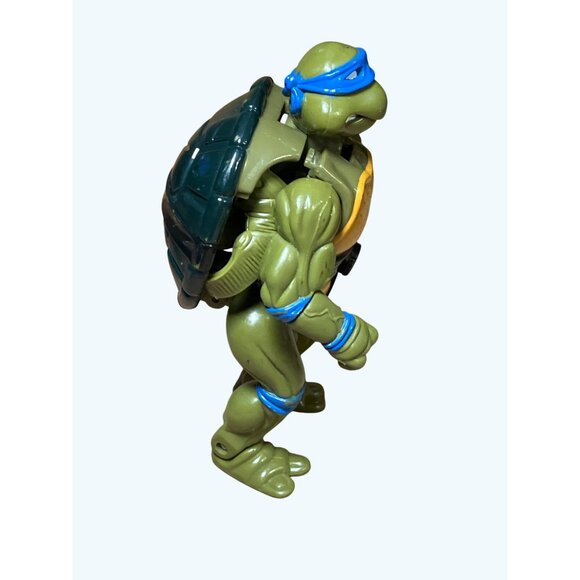 Playmates TMNT Leonardo Action Figure With Shell Changeable toTortoise 1992 - Picture 6 of 13